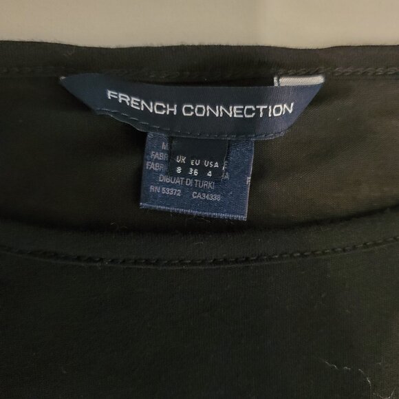 French Connection Black 100% Modal Fabric Dress/Cover-Up/Nightie - Picture 2 of 8